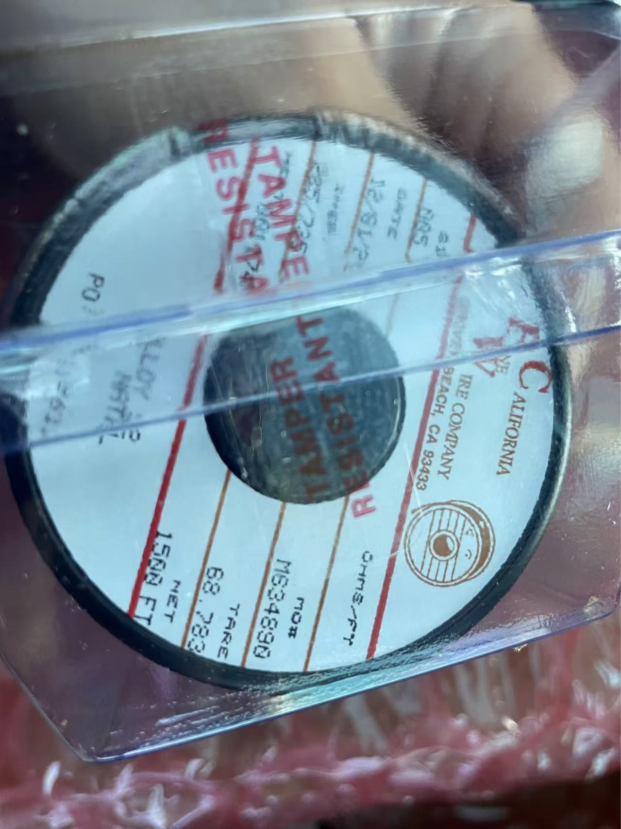 CALIFORNIA FINE WIRE 
PI:2024-11-18